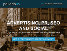 Tablet Screenshot of pallado.us
